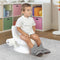 Dolu Educatief Kinder Toilet met Geluid - Wit