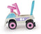 Dolu Loopauto Roze/Wit