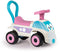 Dolu Loopauto Roze/Wit