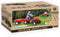 Dolu Ranchero Traptractor Met Aanhanger & Claxon Rood/zwart