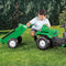 Dolu Ranchero Traptractor Met Aanhanger & Voorlader Groen/zwart