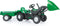 Dolu Ranchero Traptractor Met Aanhanger & Voorlader Groen/zwart