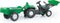 Dolu Ranchero Traptractor Met Aanhanger & Voorlader Groen/zwart
