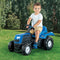Dolu Ranchero Traptractor Met Claxon Blauw/zwart