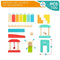 Domino Woomax 100 Onderdelen (6 Stuks)