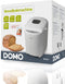 DOMO B3951 Broodbakmachine – 11 Programma’s – 700-900g – Glutenvrij Programma – Wit