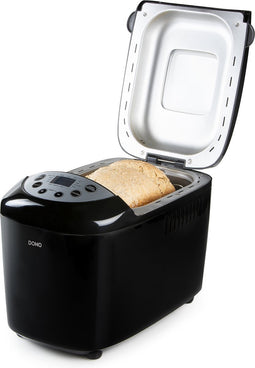 DOMO B3977 Broodbakmachine – 17 Programma’s – 1000-1500g – Glutenvrij Programma - XL Broodkuip – Zwart