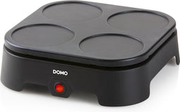 DOMO DO1094P Pannenkoekenmaker - 4 personen - 600W