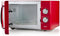 DOMO DO2925 Magnetron / Microgolfoven solo - 25 L - 900W - Retro - Rood