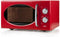 DOMO DO2925 Magnetron / Microgolfoven solo - 25 L - 900W - Retro - Rood