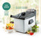 DOMO DO519FR Friteuse - 4,5L - Frituurpan - 3200W - Inox/Wit
