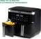 DOMO DO537FR Airfryer XXL - Heteluchtfriteuse 'double fry zone' - 2 x 4 L - 2850 W