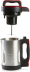 Domo DO719BL, 1,7 l, Blenderstijl, Zwart, Rood, Roestvrijstaal, 17250 RPM, Touch, Zwart