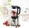DOMO DO722BL High Speed Blender - Glazen kan - 1,75 L - 1400 W - RVS/zwart