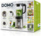 DOMO DO722BL High Speed Blender - Glazen kan - 1,75 L - 1400 W - RVS/zwart