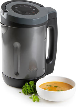 DOMO DO728BL Soepmaker Domo - Met sauteerfunctie - 2,2 L - 7 programma's - Blender - RVS/Zwart