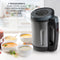 DOMO DO728BL Soepmaker Domo - Met sauteerfunctie - 2,2 L - 7 programma's - Blender - RVS/Zwart