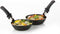 DOMO DO8710W Wokset / Pannenkoekenmaker 2-in-1 - 6 personen - 1000W