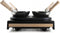 DOMO DO8716W Wok party set - 6 personen - Ook voor pannenkoeken - 1000 W - Houten details