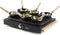 DOMO DO8719W Wok party set - 6 personen - Ook voor pannenkoeken - 1000 W - Houten handvaten