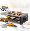 DOMO DO9039G Gourmetset - Steengrill - Raclette - 8 personen