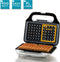 DOMO DO9133W Wafelijzer XL - Vierkante wafels - XL 5x6 - Compacte opberging - 900 W