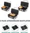 DOMO DO9136C Contactgrill - Snack maker 3-in-1 - Verwisselbare bakplaten voor croque/tosti/wafel/grill