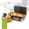 DOMO DO9136C Contactgrill - Snack maker 3-in-1 - Verwisselbare bakplaten voor croque/tosti/wafel/grill