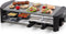 DOMO DO9186G Gourmetset - Raclette - Steengrill - Chill zone - 8 personen - PFAS-vrij - 1300W