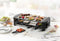 DOMO DO9186G Gourmetset - Raclette - Steengrill - Chill zone - 8 personen - PFAS-vrij - 1300W