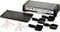 DOMO DO9189G Gourmetset - Steengrill - Raclette - 8 Personen - Verwisselbare platen - 1200W