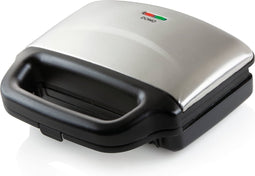 DOMO DO9195C Big Croque XL - Tosti Apparaat - Croque Monsieur toestel - RVS - Zwart