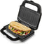 DOMO DO9195C Big Croque XL - Tosti Apparaat - Croque Monsieur toestel - RVS - Zwart