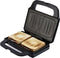 DOMO DO9195C Big Croque XL - Tosti Apparaat - Croque Monsieur toestel - RVS - Zwart