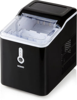 DOMO DO9220IB IJsblokjesmachine - Cyclus van 8 min. - 1.5 L - Receptenboekje - Zwart