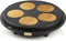 DOMO DO9227P Pannenkoekenmaker - 2 soorten platen - 1 grote of 5 kleine pannenkoeken - 1500W