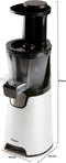 Domo DO9248J Slow Juicer - Sapcentrifuge - 150W - Health Booster - Wit/Zwart