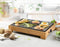 DOMO DO9271G Plancha Grill Bamboo Style - Grillplaat - Tafelgrill - Gourmet bakplaat voor op tafel - 8 personen - PFAS Vrij - 1800W - Bamboe