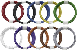 Donau Elektronik 110-MIX Draad 1 x 0.04 mm² Meerdere kleuren 1 set(s)