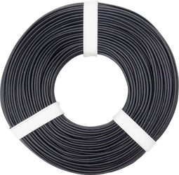 Donau Elektronik 125-051 Draad 1 x 0.25 mm² Zwart 50 m