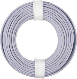 Donau Elektronik 150-019 Draad 1 x 0.50 mm² Grijs 10 m