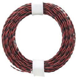 Donau Elektronik 210-10 Draad 2 x 0.04 mm² Rood/zwart 10 m