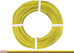 Donau Elektronik 225-380 Draad 2 x 0.25 mm² Bruin-geel 50 m