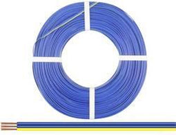 Donau Elektronik 318-223-25 Draad 3 x 0.14 mm² Blauw, Blauw, Geel 25 m