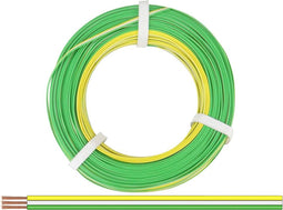Donau Elektronik 325-354-25 Draad 3 x 0.25 mm² Geel, Wit, Groen 25 m