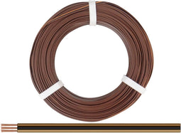 Donau Elektronik 325-818-50 Draad 3 x 0.25 mm² Donkerbruin, Zwart, Lichtbruin 50 m