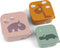 Done by Deer Friends SET drinkbeker met rietje + 3 snackdoosjes - Ozzo Powder/Powder mix