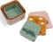 Done by Deer Friends SET drinkbeker met rietje + 3 snackdoosjes - Ozzo Powder/Powder mix