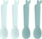 Done By Deer Kiddish Spoons Lalee Blue 4-pack