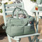 Done by Deer Luiertas Quilted Changing Bag Groen